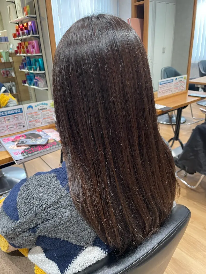ロング ヘアカラー 🌈ミルクティー / MISAKI🐰のヘアスタイル