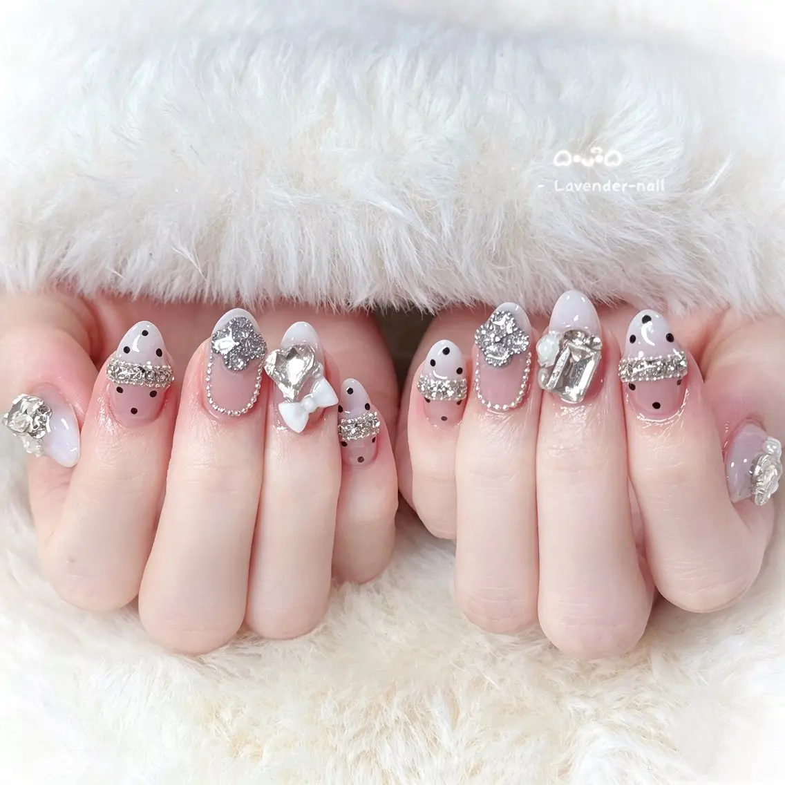 ネイル ハンドネイル Lavender nail·中島公園のネイルデザイン