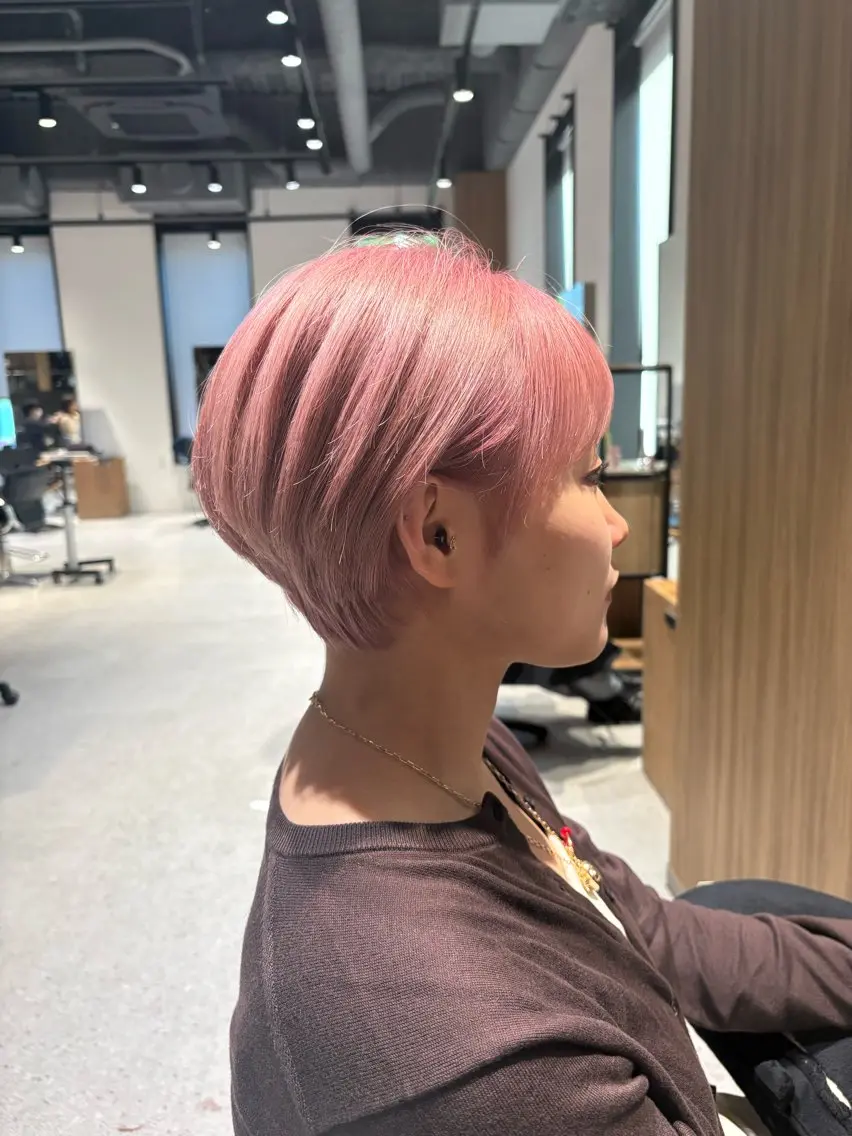 ショート カット ヘアカラー 髪質改善カラー/ レイヤー/望月うららのヘアスタイル