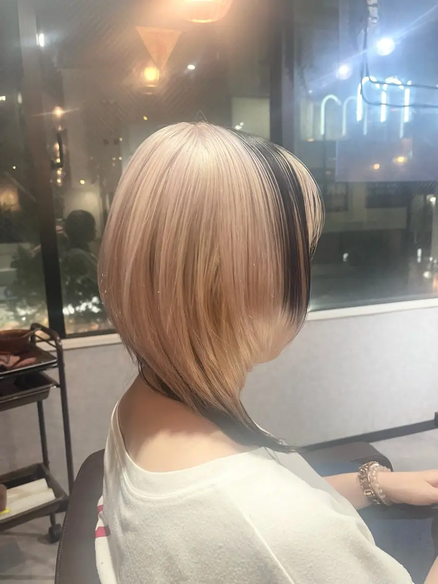 ミディアム Makino🌷 牧野有花のヘアスタイル
