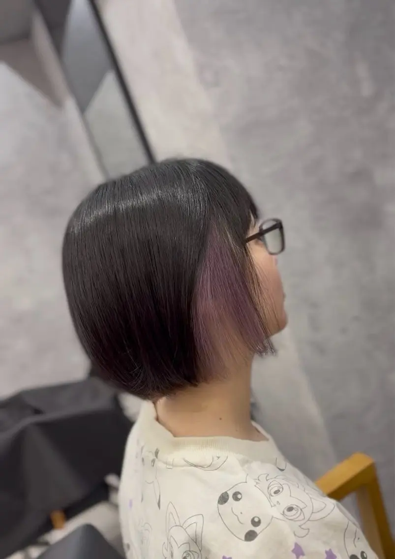 ミディアム カラー カット ヘアカラー トリートメント はやと【エクステ ×ブリーチ特化】のヘアスタイル