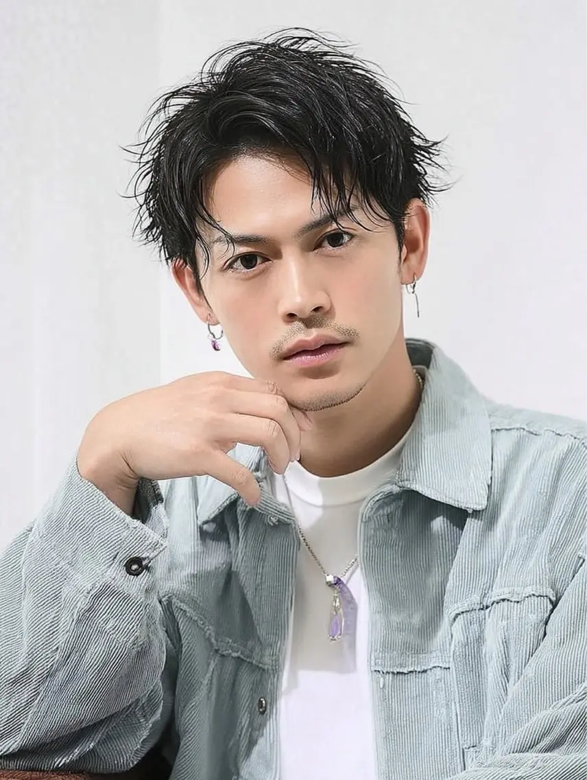 【🌀4月ミニモ限定🌀】メンズカット+各種パーマ✂︎の写真