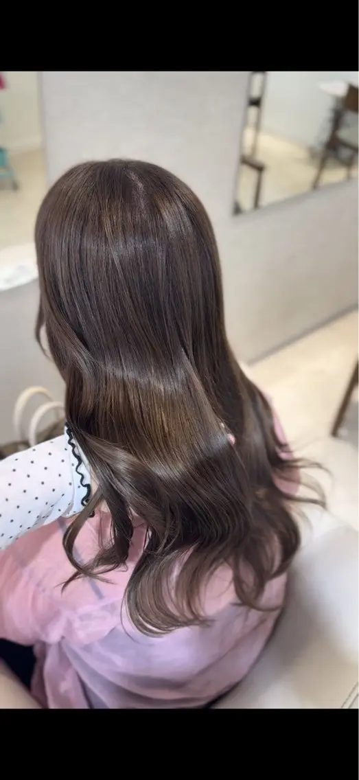 🎀ワンカラー🎀+前髪カット✂️(土日祝日は+1000円)の写真