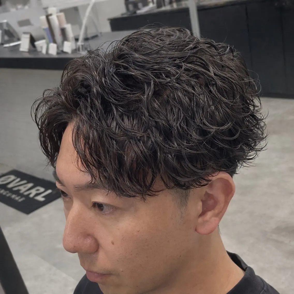 ショート パーマ メンズ メンズパーマ トリートメント スパイラルパーマ カット パーマ トリートメント 🔱OVARL🔱 メンズパーマ/たいがのヘアスタイル