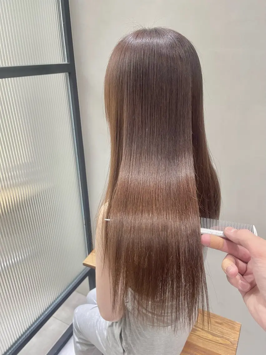 ロング カラー ヘアアレンジ 髪質改善 トリートメント カット ヘアカラー トリートメント 縮毛矯正/美髪 髪質改善/石田幸輔のヘアスタイル