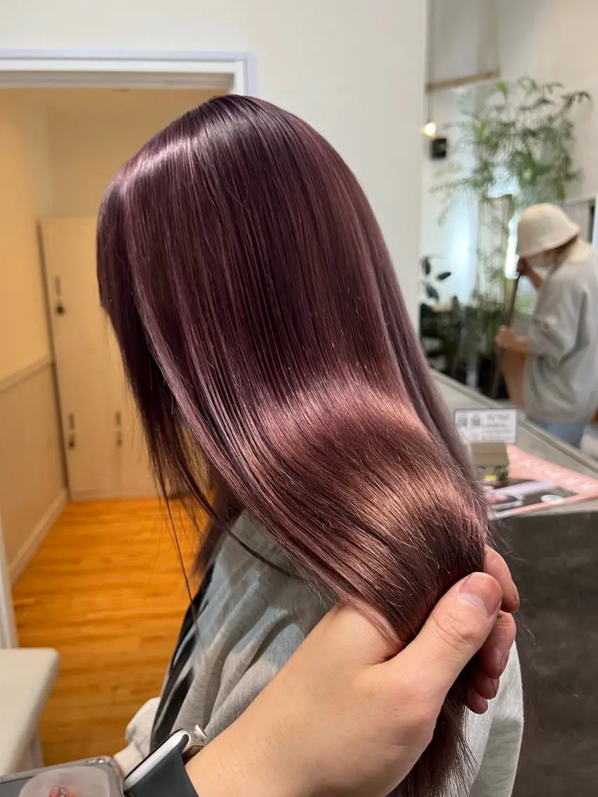 ロング ヘアカラー トリートメント 🟤TAP🟤 木曳野　金沢店のヘアスタイル