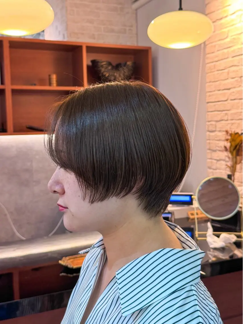 ショート ハンサムショート ショートヘア 原颯希/ ボブ/ショートのヘアスタイル