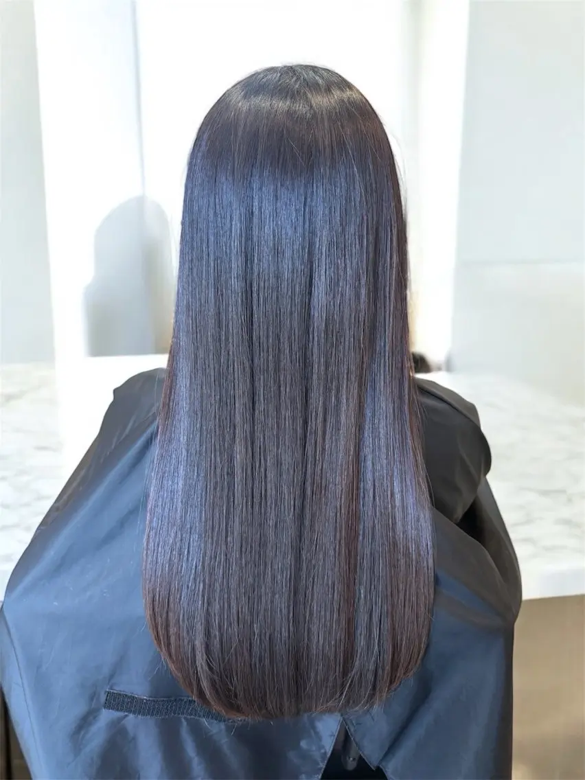 ロング カット 縮毛矯正 トリートメント TAKA 【髪質改善】のヘアスタイル