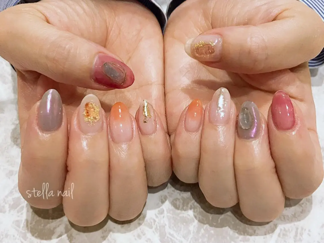ネイル privatesa lon☆stellaのネイルデザイン