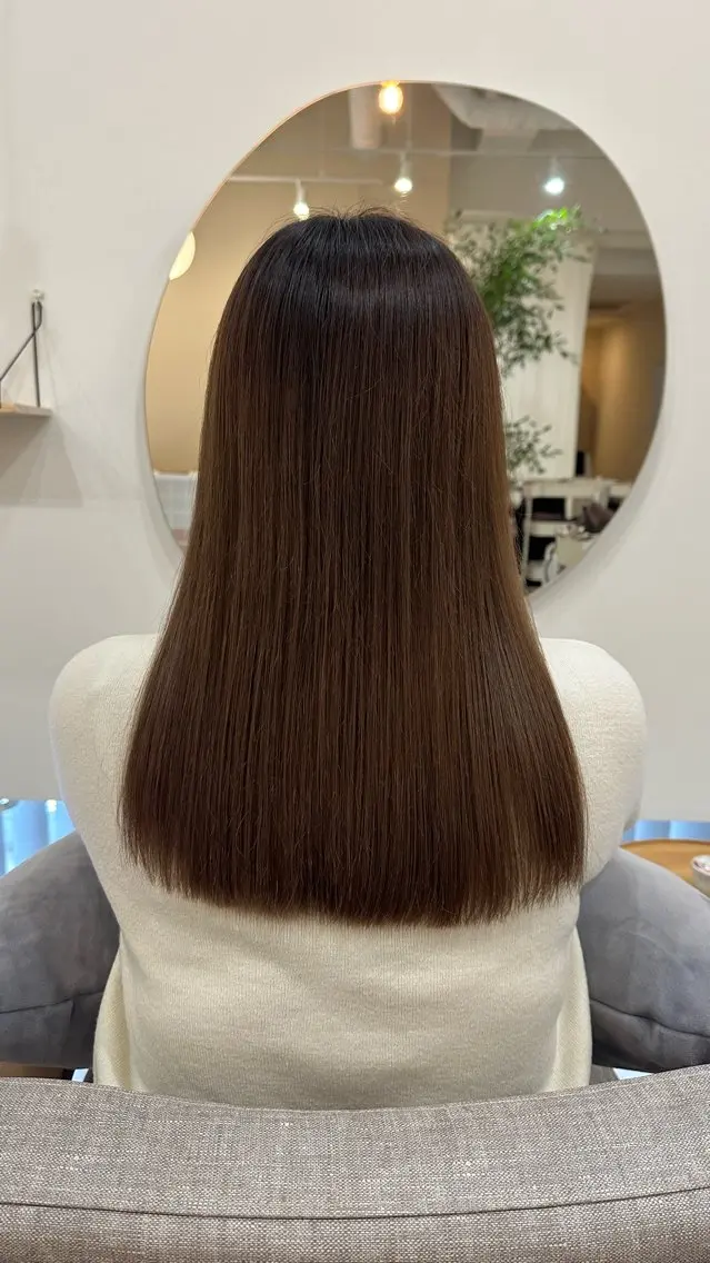 セミロング 寺田 彩芽のヘアスタイル