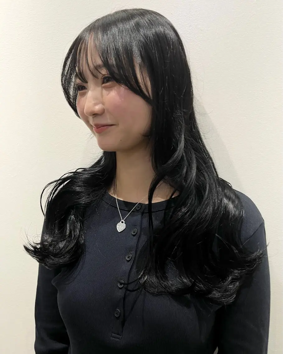 ロング カット トリートメント 田中 遥陽のヘアスタイル