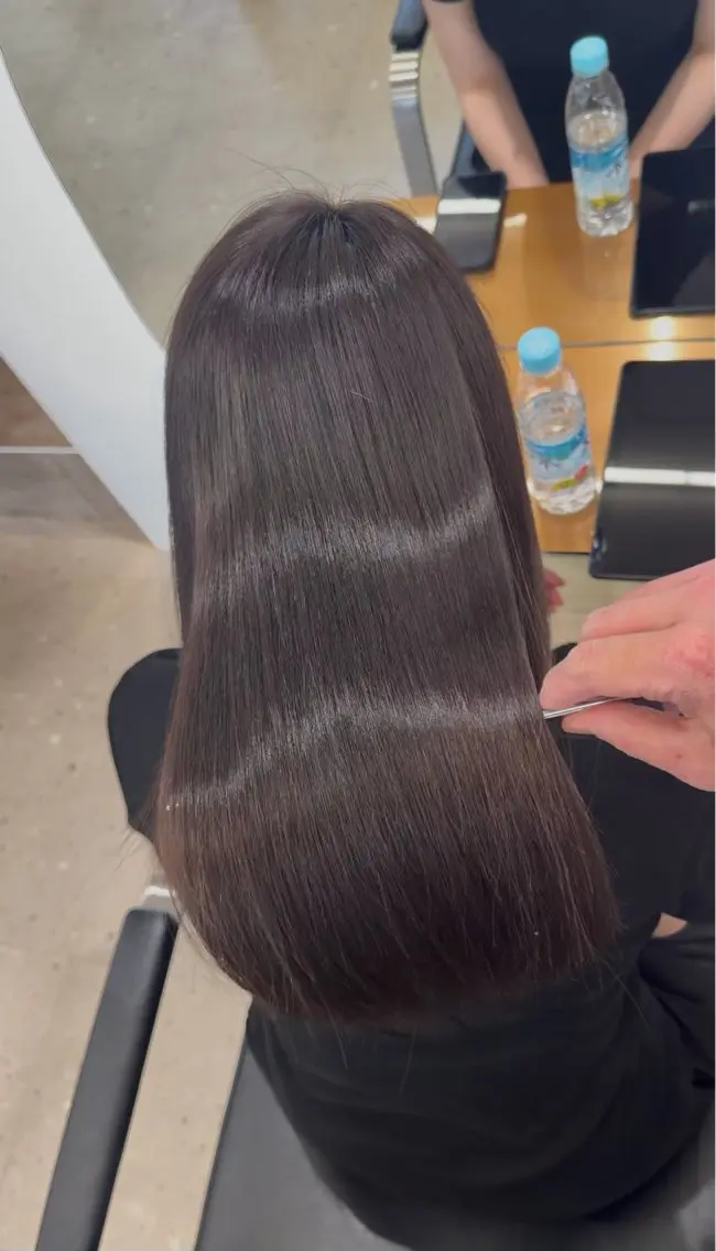 縮毛矯正 茶屋町/『極艶✨️』 美髪矯正💎松本光汰のヘアスタイル