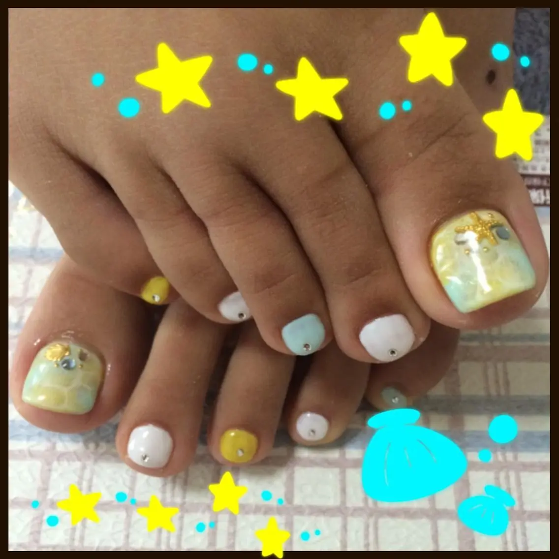 ネイル フットネイル chii nailのネイルデザイン