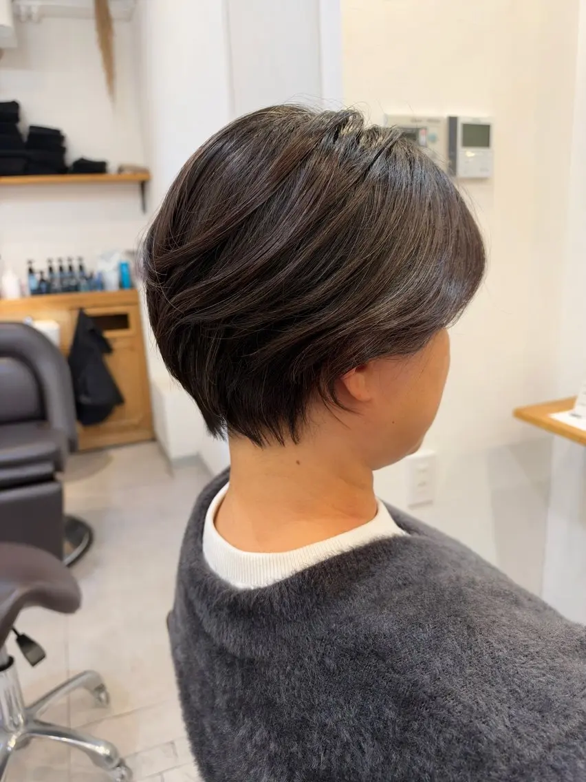 ショート ショートヘア カット ヘッドスパ 似合う髪型見つけます AYAKAのヘアスタイル