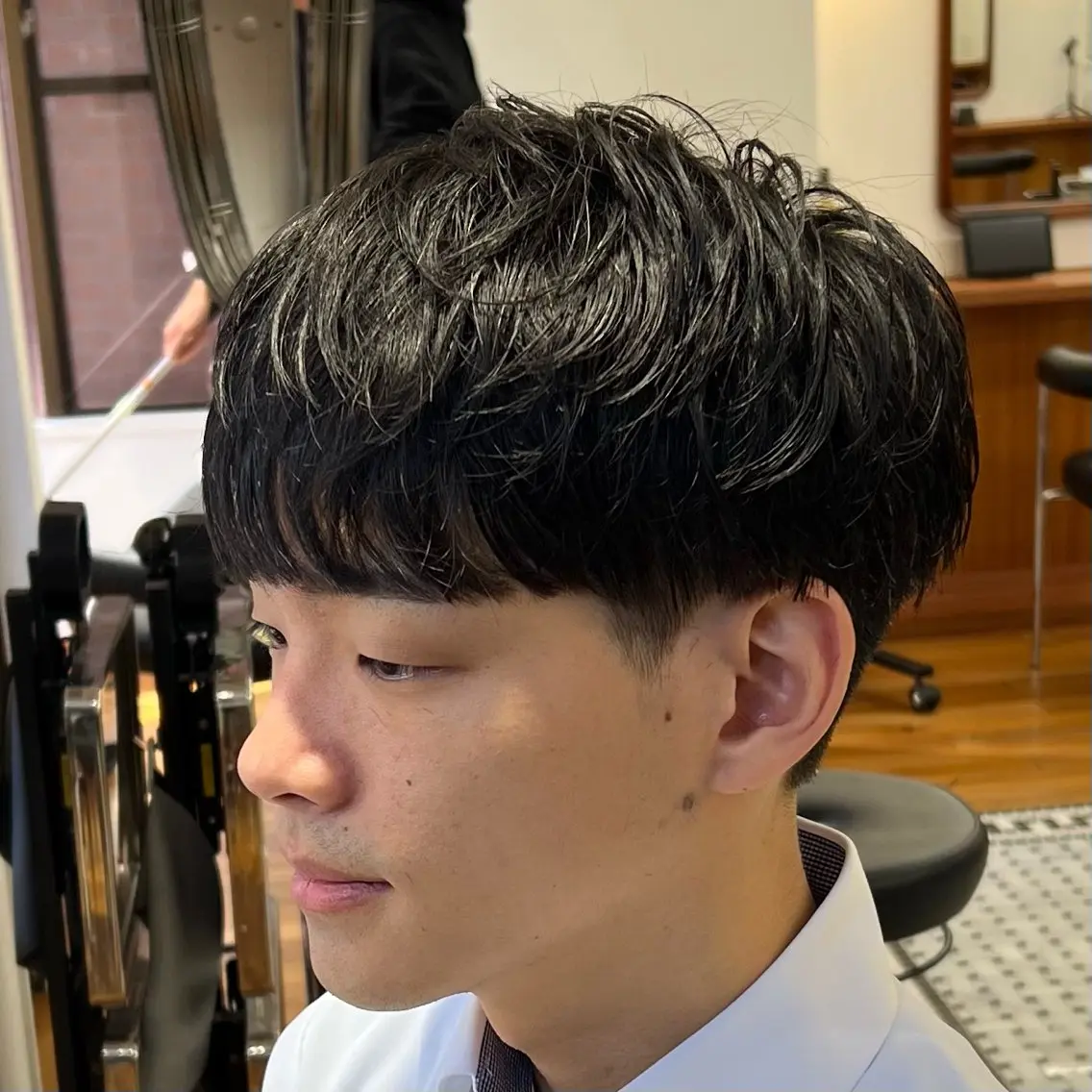 ショート メンズ マッシュ ショートヘア カット メンズカット✂️ スキンフェード伊藤陸のヘアスタイル