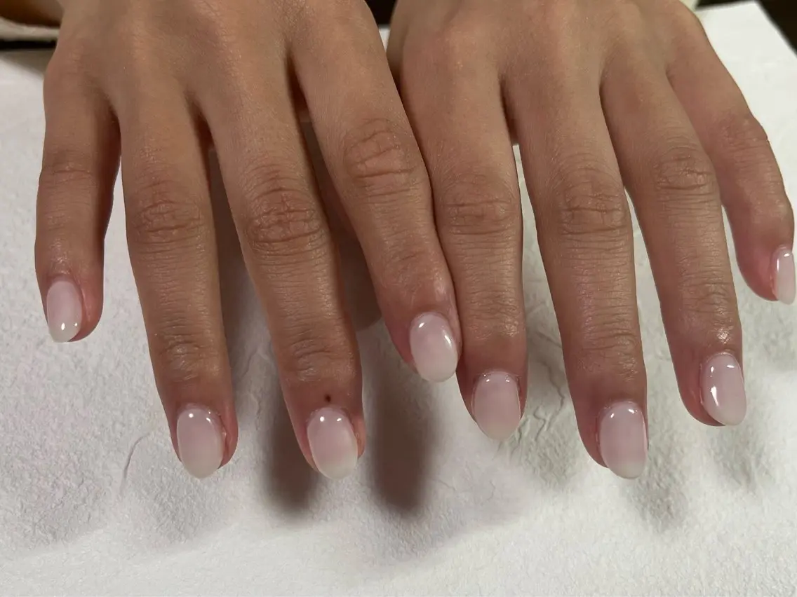 ネイル ワンカラーネイル ハンドネイル kiki nail たまプラーザのネイルデザイン