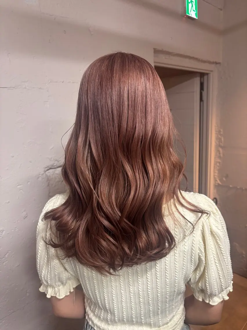 ロング カラー 🩵似合わせカット SEIRA🩵のヘアスタイル