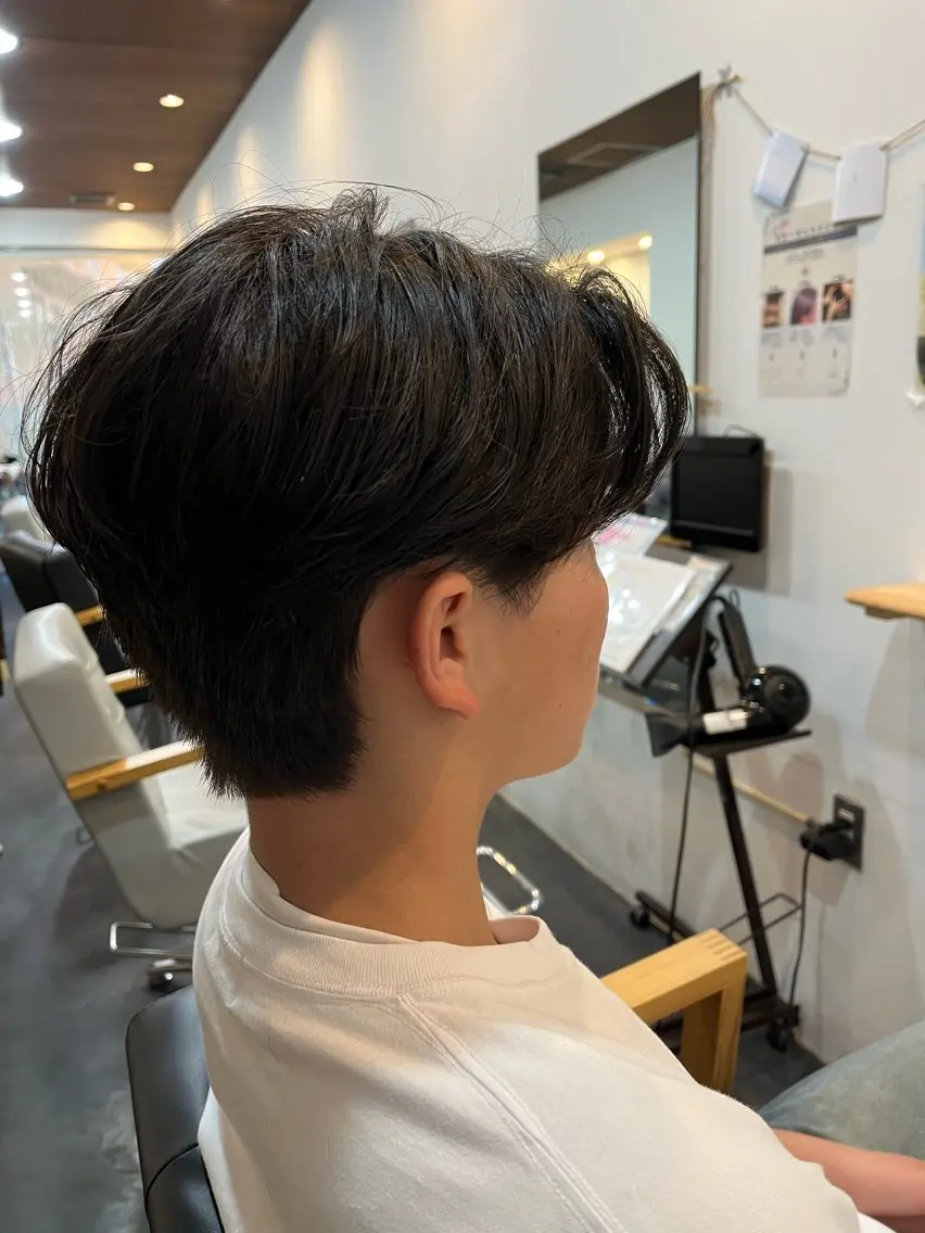 パーマ メンズ メンズパーマ ニュアンスパーマ 橋野 来夢のヘアスタイル