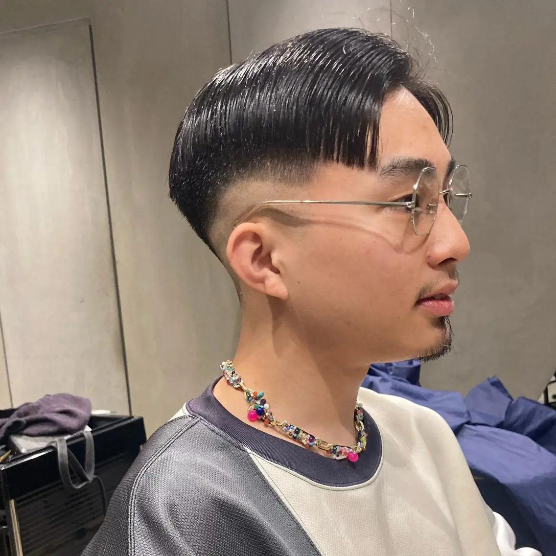 ショート メンズ ショートボブ ショートレイヤー メンズブリーチ フェードカット メンズハイライト 🌈圧倒的デザイン力 内井省吾のヘアスタイル