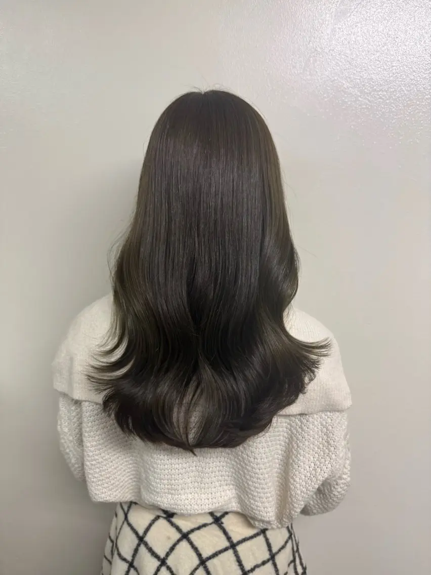 ロング カラー カット 縮毛矯正 🦋Oasis RINA 🦋のヘアスタイル