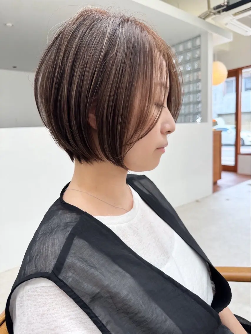ショート ショートヘア 縮毛矯正 縮毛矯正 岐阜オーナー kentaのヘアスタイル