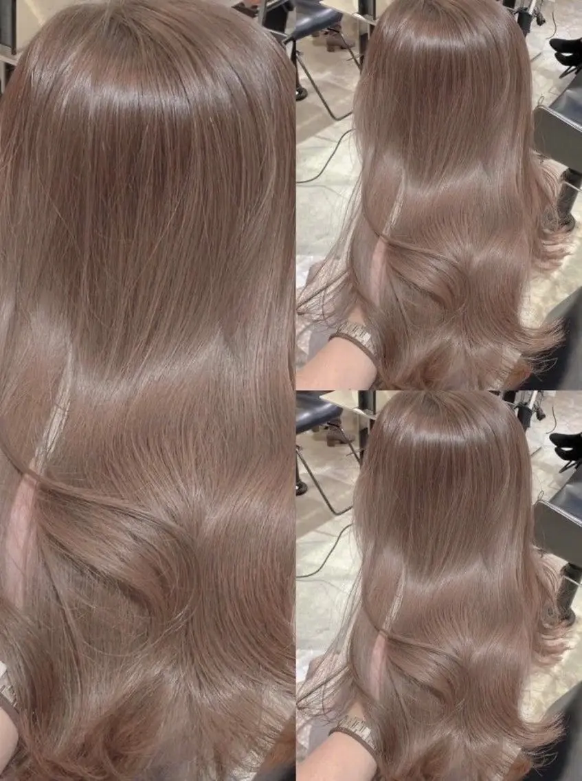【✨9/22 19:00〜✨】ケアブリーチリタッチ➕透明感カラー➕4stepトリートメントの写真