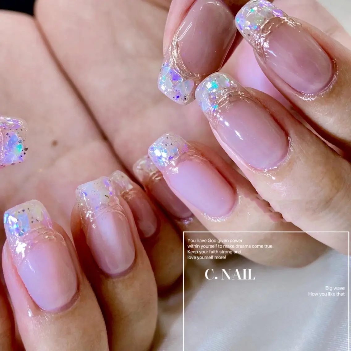 ネイル フレンチネイル C.Nail &Eyeのネイルデザイン