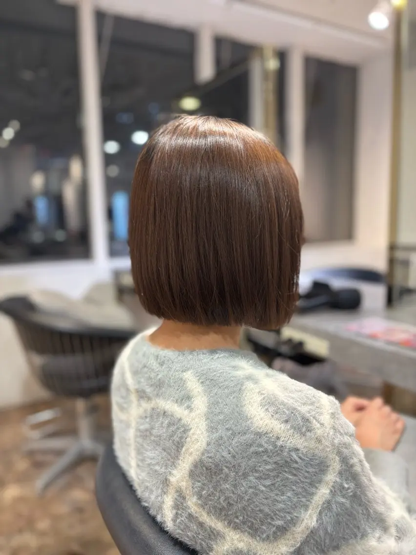 ショート 前下がりボブ ボブ 【髪質改善オタク】 ⭐️水山まさはる⭐️のヘアスタイル