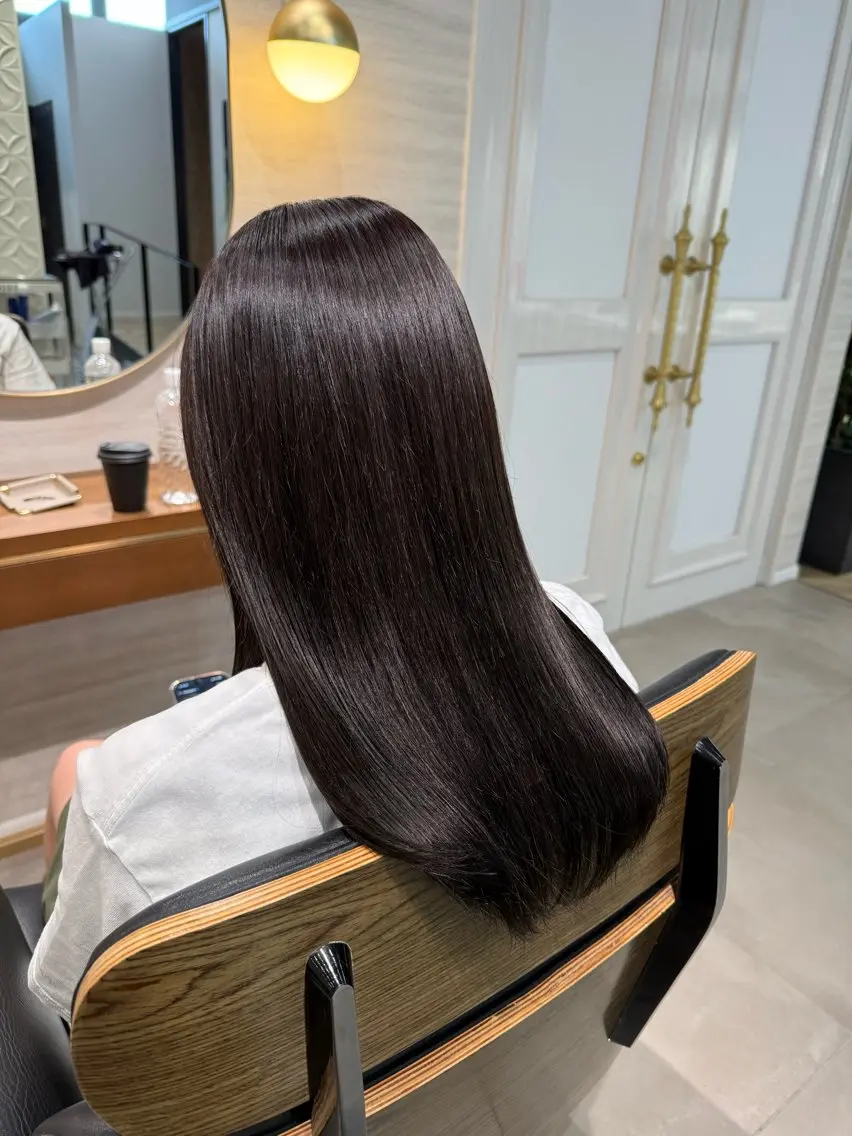 カラー カット ヘアカラー トリートメント 長谷川 紗羅のヘアスタイル