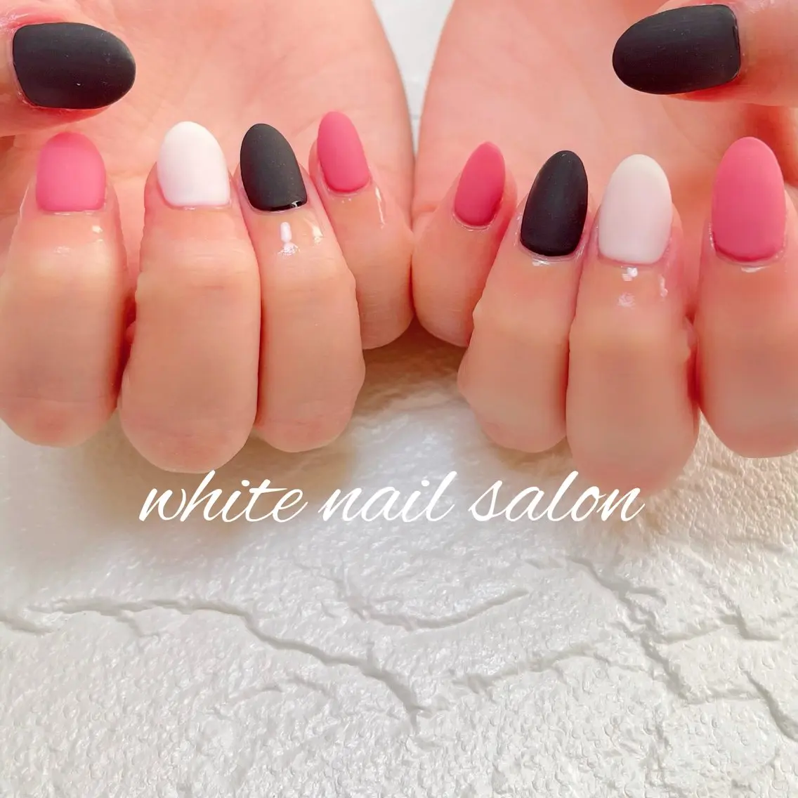 ネイル ラメ(グリッター) ハンドネイル white nail salonのネイルデザイン