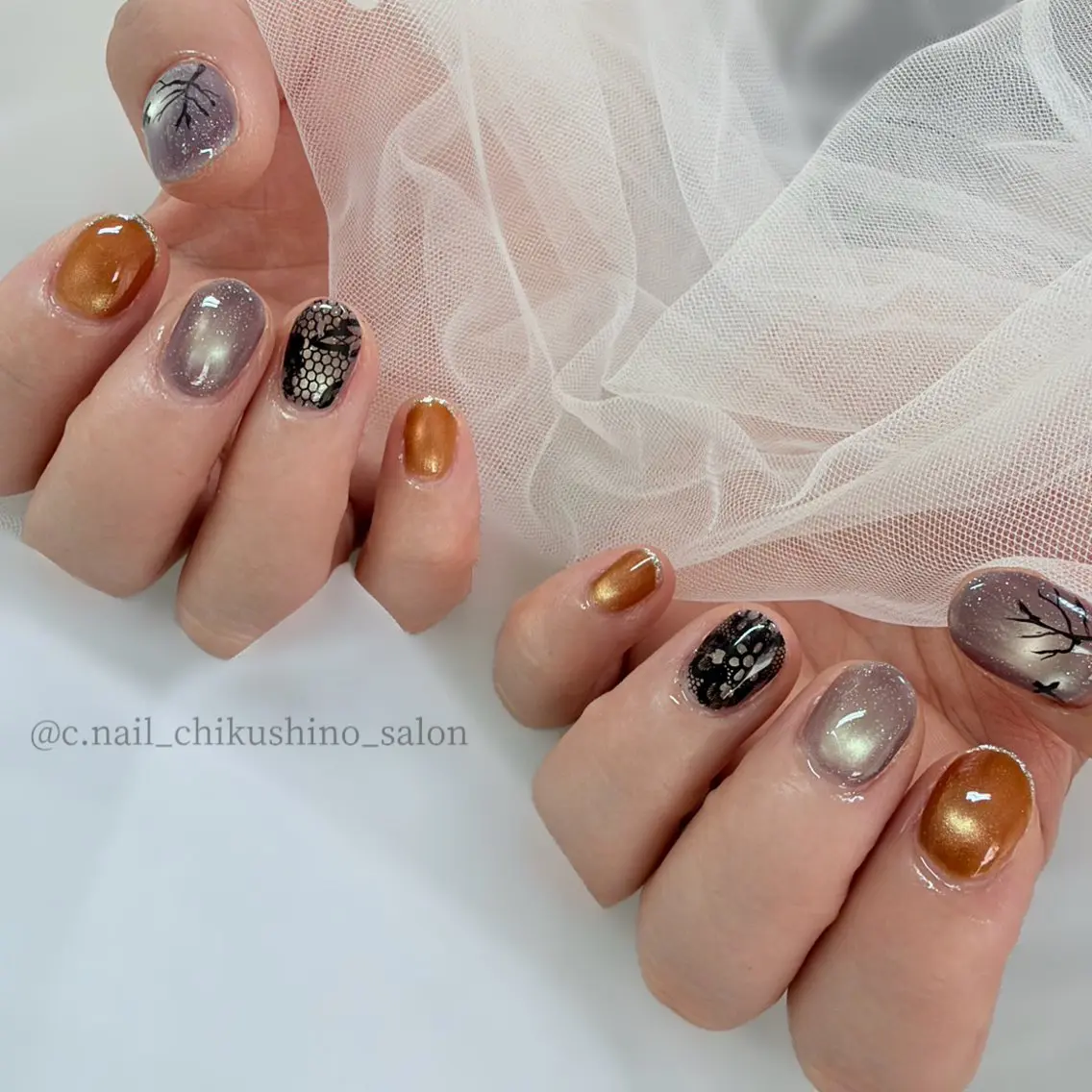 ネイル ハロウィン ハンドネイル C.Nail &Eyeのネイルデザイン