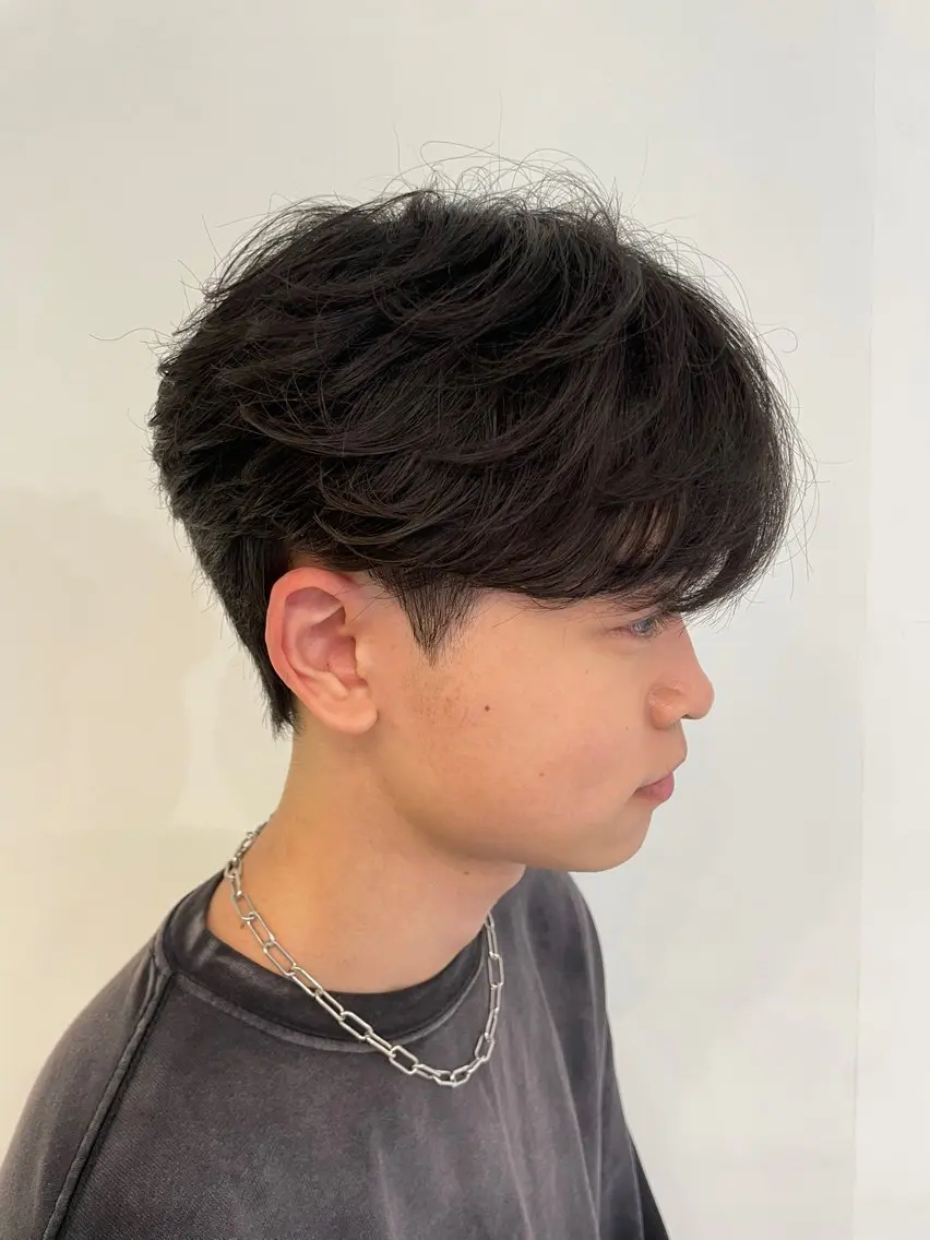 メンズ 三田 真穂のヘアスタイル