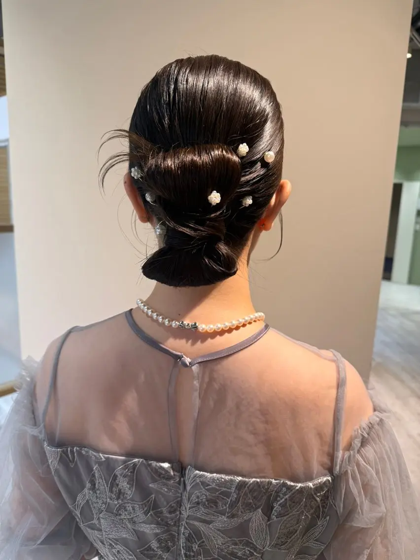 ロング ヘアセット Connect Rumiのヘアスタイル