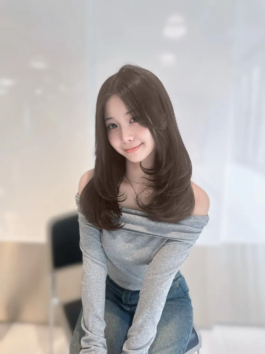 【U35平日限定】ダメージレスのイルミナカラー＋ケアシャンプー🧴＋２step treatment💖の写真