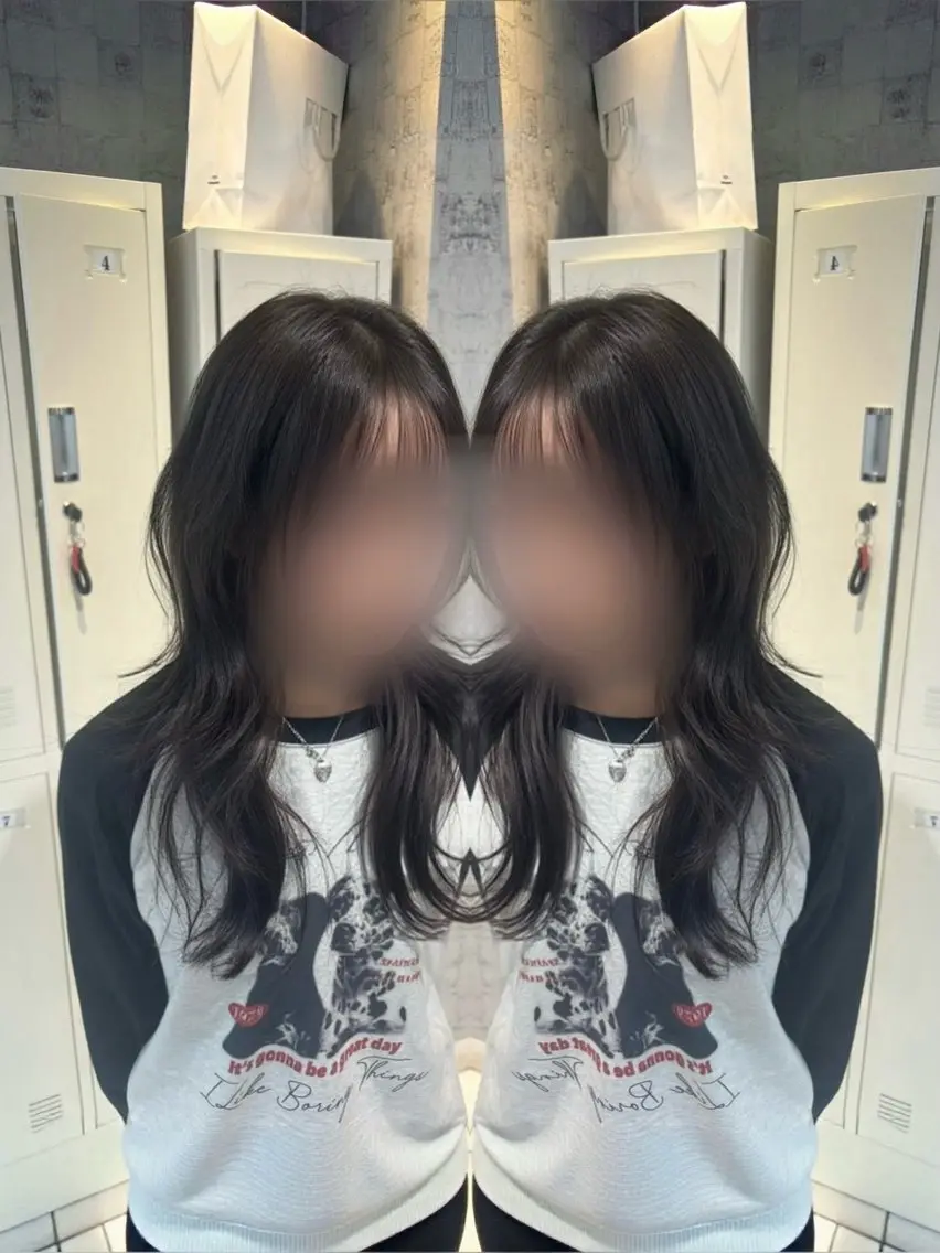 ロング カラー カット 🩵レイヤー✖︎ 髪質改善🩵リョウヤのヘアスタイル