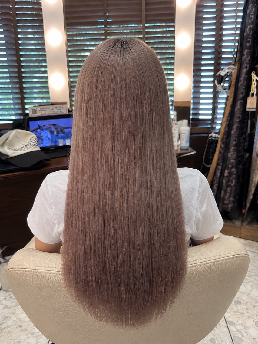 ロング ロング 鎌田 一徳のヘアスタイル