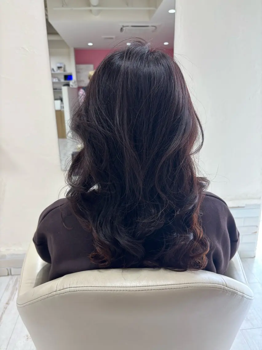 セミロング 西田 敏幸のヘアスタイル