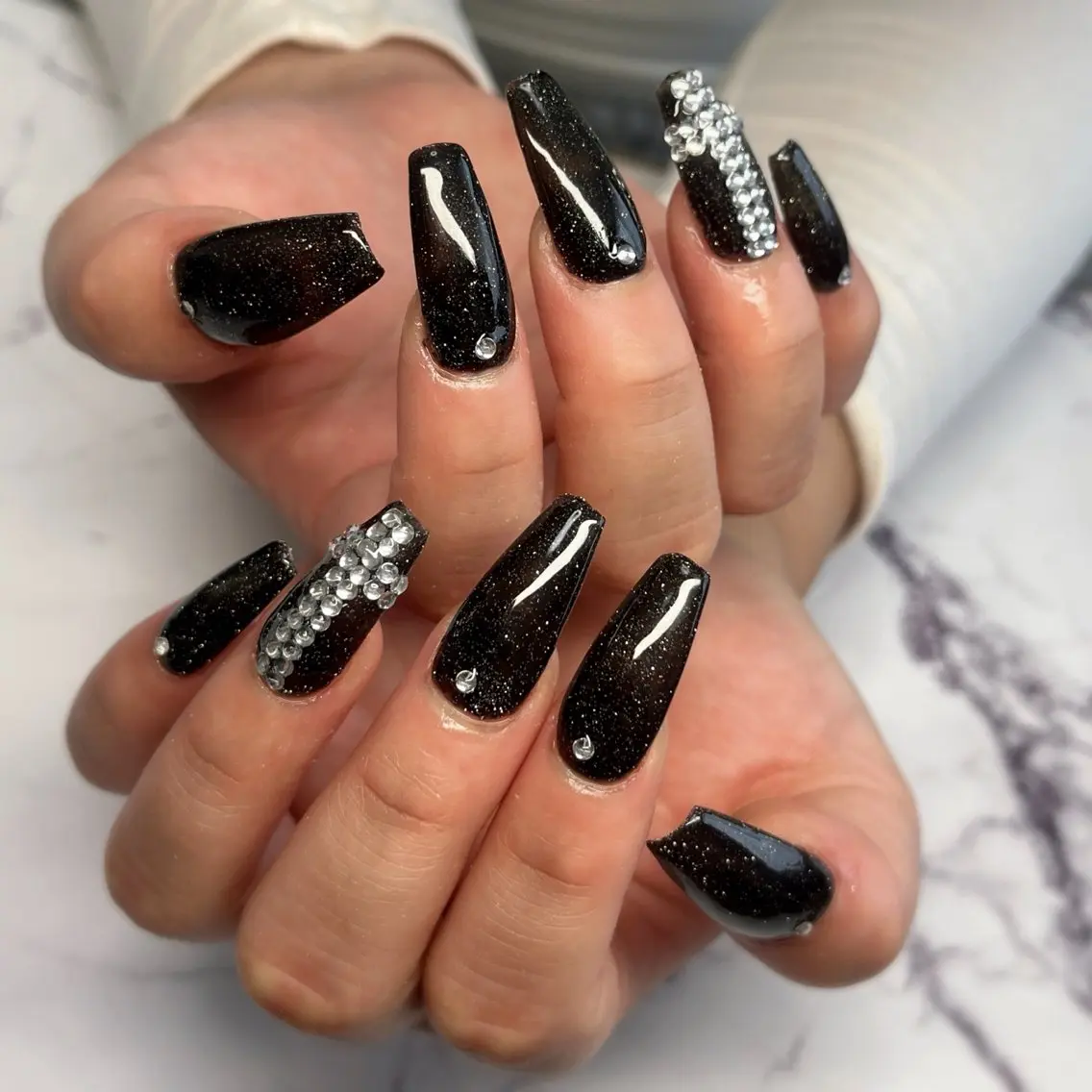 ネイル 長さ出し Yun nailのネイルデザイン