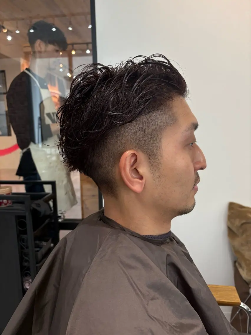 メンズ ツーブロック 刈り上げ カット メンズカット クドウユウキのヘアスタイル