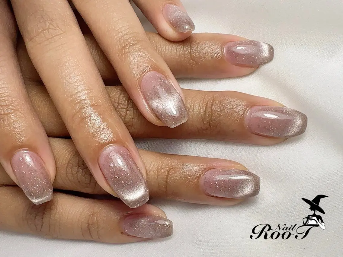 ネイル フラッシュネイル フラッシュマグ ハンドネイル RooT Nailのネイルデザイン