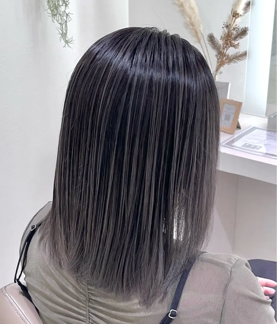 ミディアム カラー バレイヤージュ 髪質改善 レイヤーカット ヘアカラー トリートメント 大宮/バレイヤージュ 髪質改善/澤田隆誠のヘアスタイル