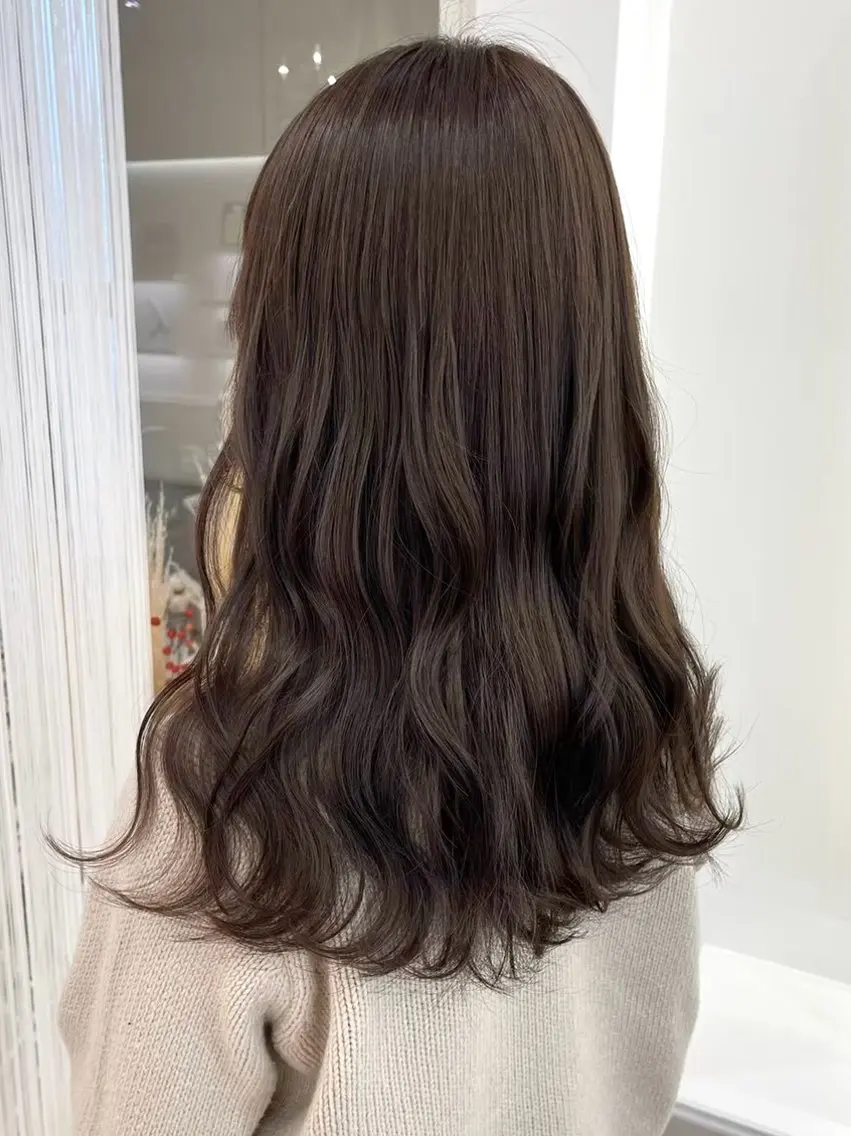 ロング カラー ロング カット ヘアカラー ParveMix 🪽鳥取彩花のヘアスタイル