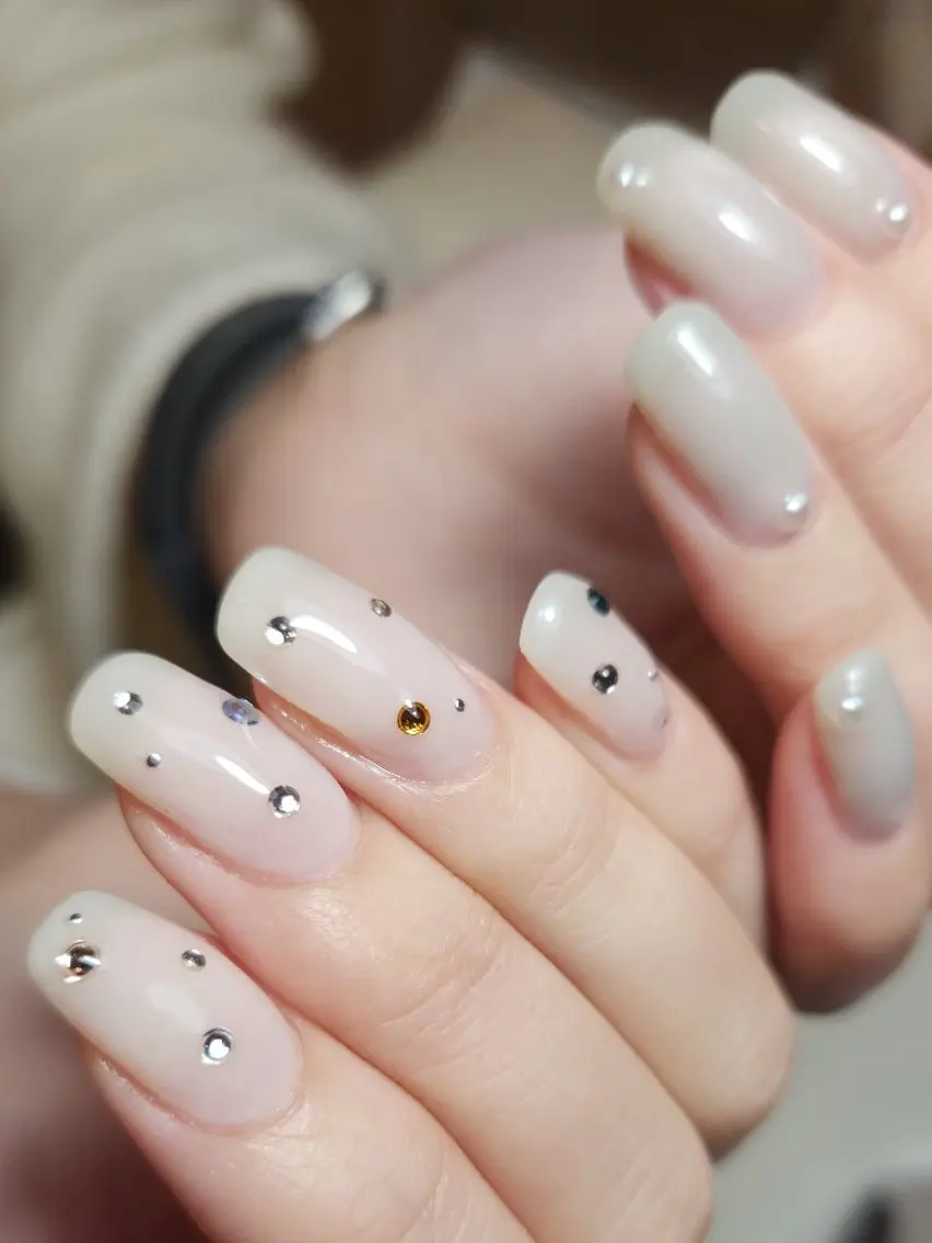 ネイル ニュアンスネイル 冬ネイル ハンドネイル NailSalon N.中目黒のネイルデザイン