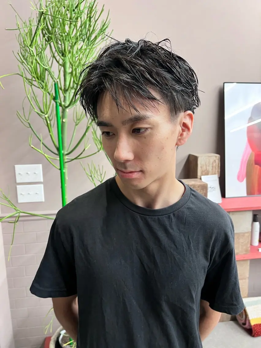 ショート メンズ 小笠原悠斗 /メンズヘアのヘアスタイル