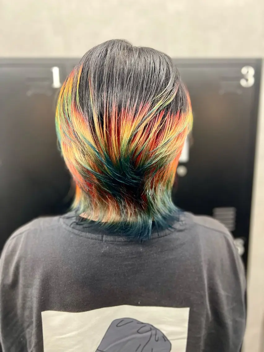 ミディアム カラー メンズ メンズブリーチ ブリーチ デザインカラー カット ヘアカラー 透明感カラー特化🫧 🦋栗原🦋のヘアスタイル