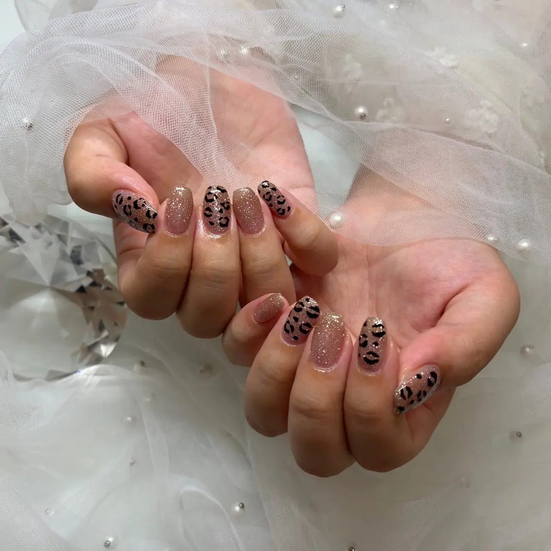 【9月後半​〜​10月 秋🐿限定！！】ラメデザイン💅🏻の写真