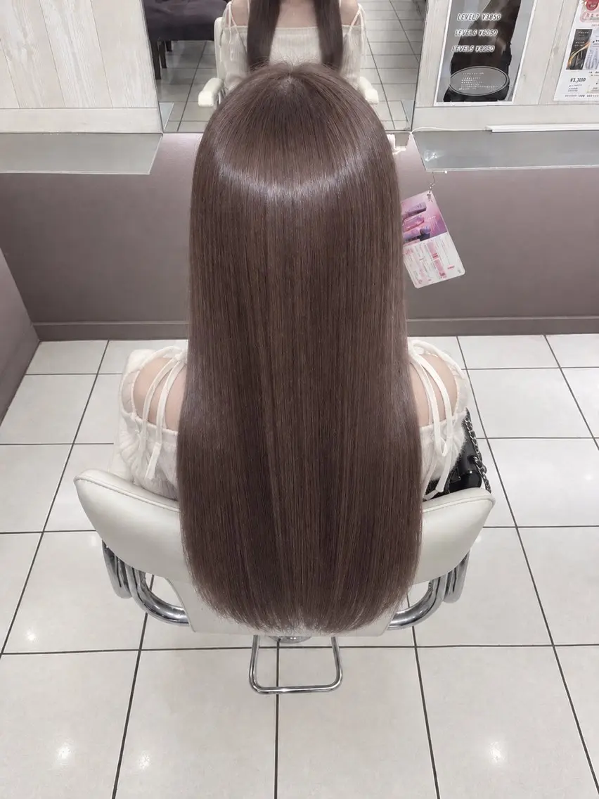 ロング カラー 【髪質改善特化】艶髪 /艶カラー田野夏鈴‪のヘアスタイル