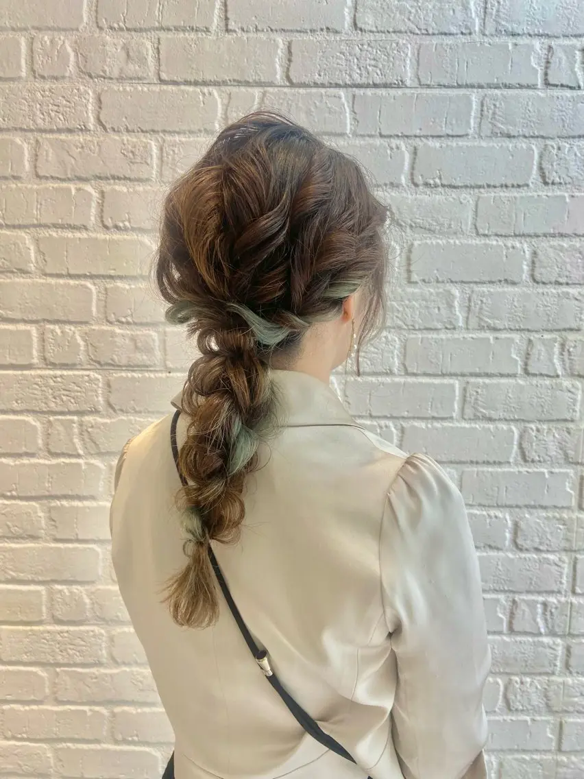 お呼ばれヘアセット✨の写真