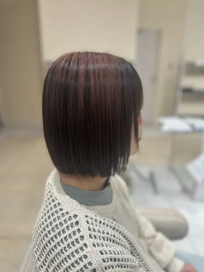 カラー カット ヘアカラー トリートメント スガト 🎨透明感カラー✨️のヘアスタイル