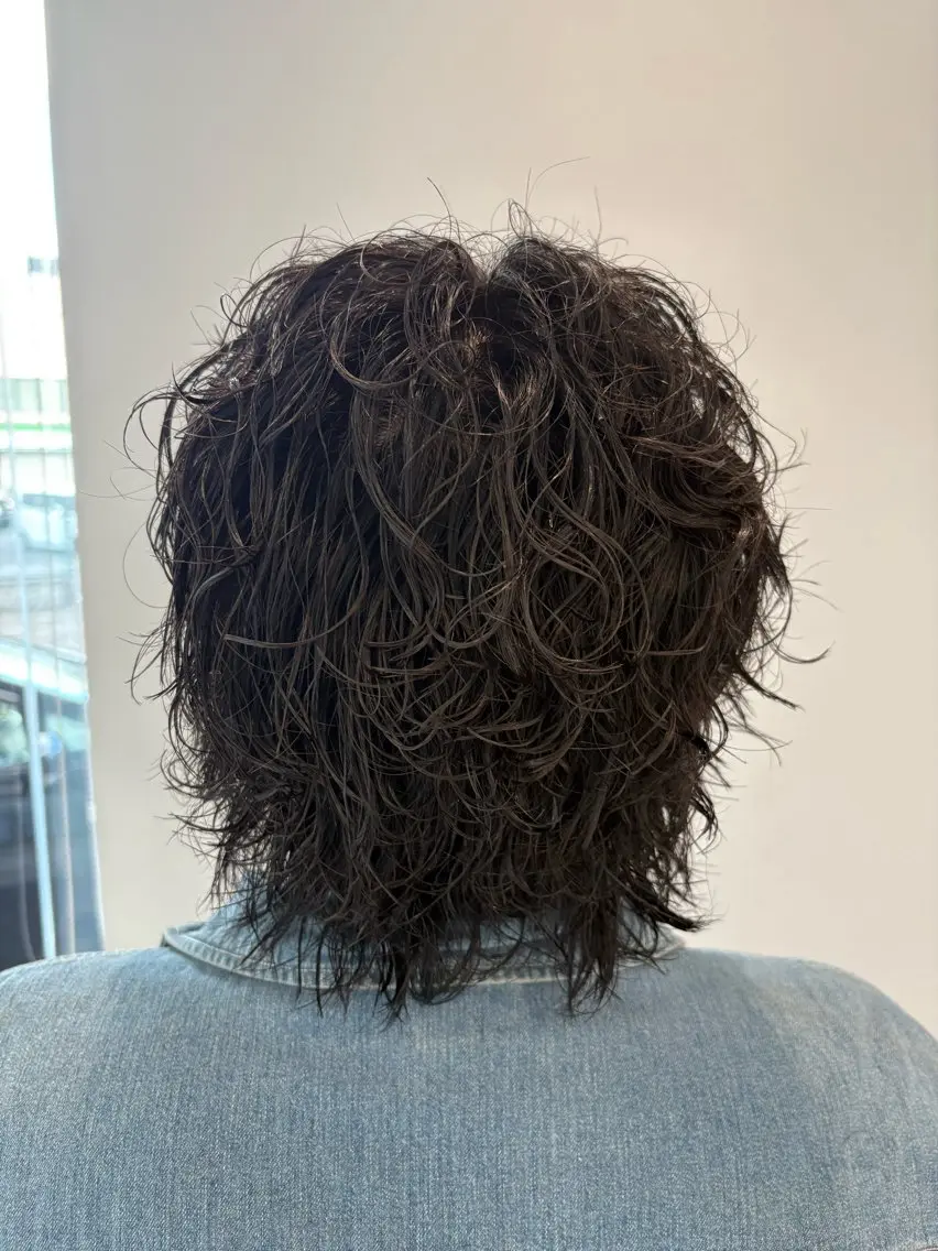 パーマ メンズ moi Blanc/ Aoyagiのヘアスタイル